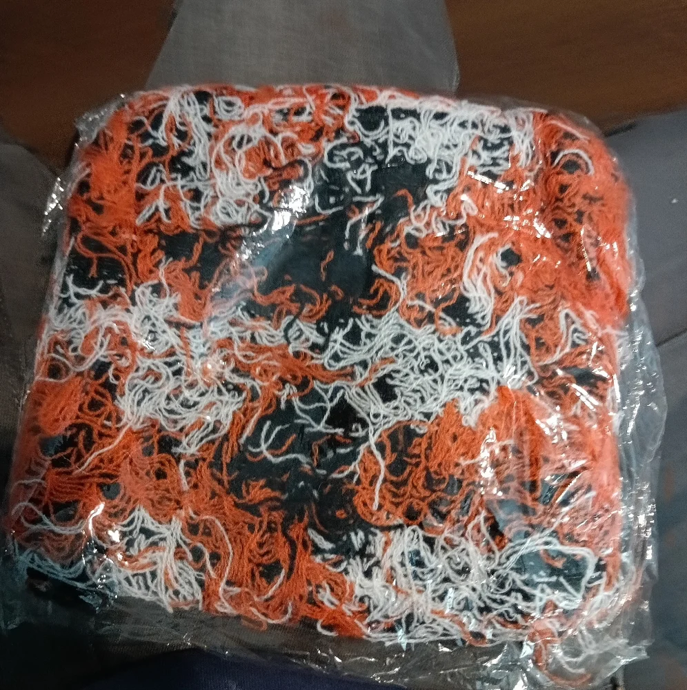 Multicolor Orange Color Balaclava Ski Mask